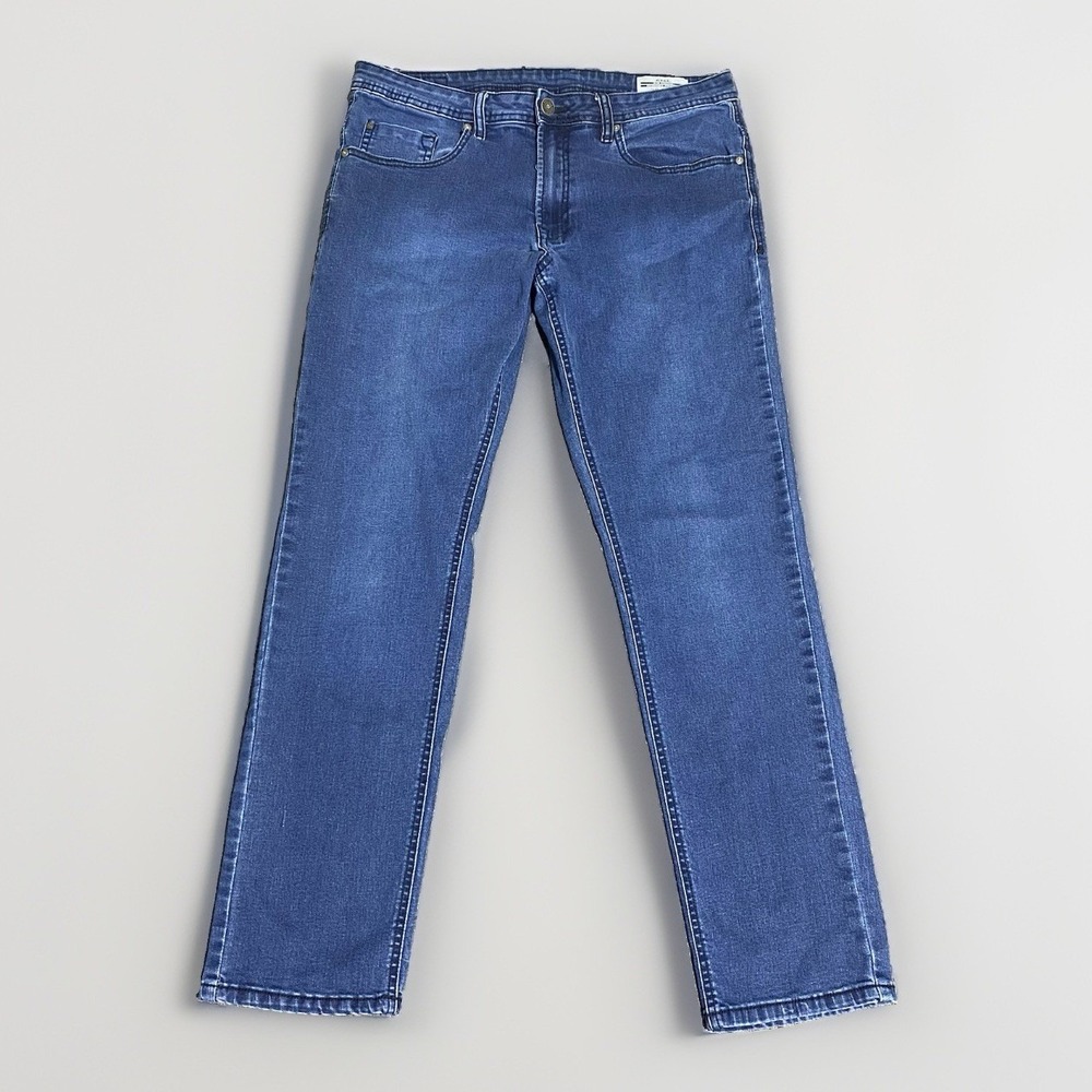Buffalo David Bitton Axel Jeans Mens 36x31 Slim Stretch Medium Wash Denim Pants